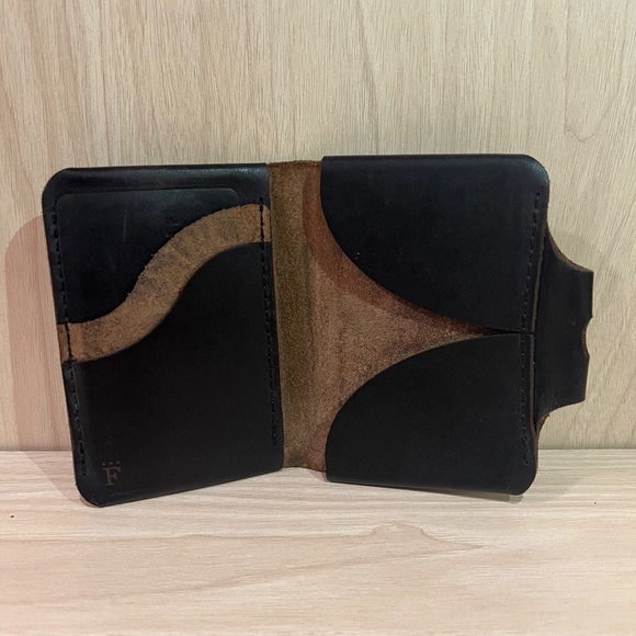 Form Function Form Charette Wallet in Black Leather - Picture 4 of 4